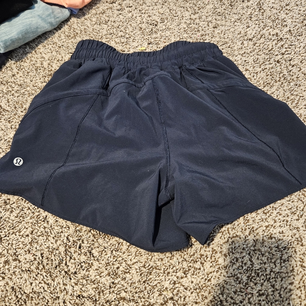 Blue Lululemon Shorts